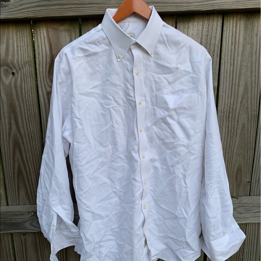 Peter Millar White Button Down Shirt